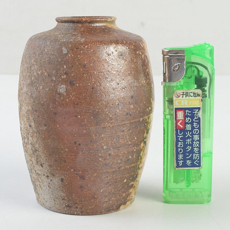 茶道具 備前焼 茶入 陶印あり 仕覆・桐箱付 V S571 - メルカリ