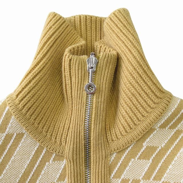 未使用 23AW エルメス HERMES リバーシブル ニット ジャケット