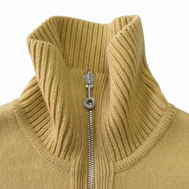 エルメス　リバーシブル　ニットジャケット 未使用 23AW エルメス HERMES リバーシブル ニット ジャケット