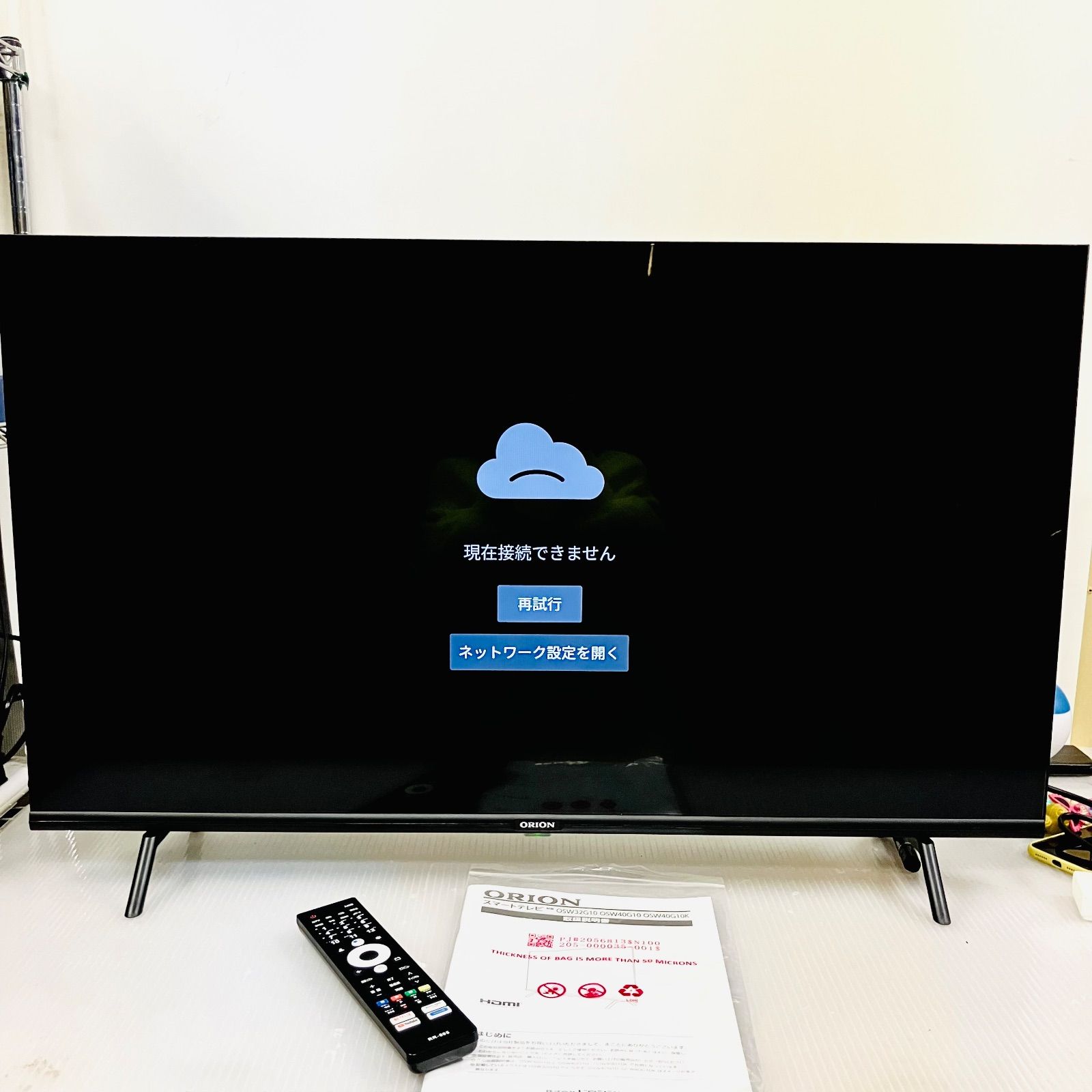 1 h 4. ORION スマートテレビ 2025年製 動作品