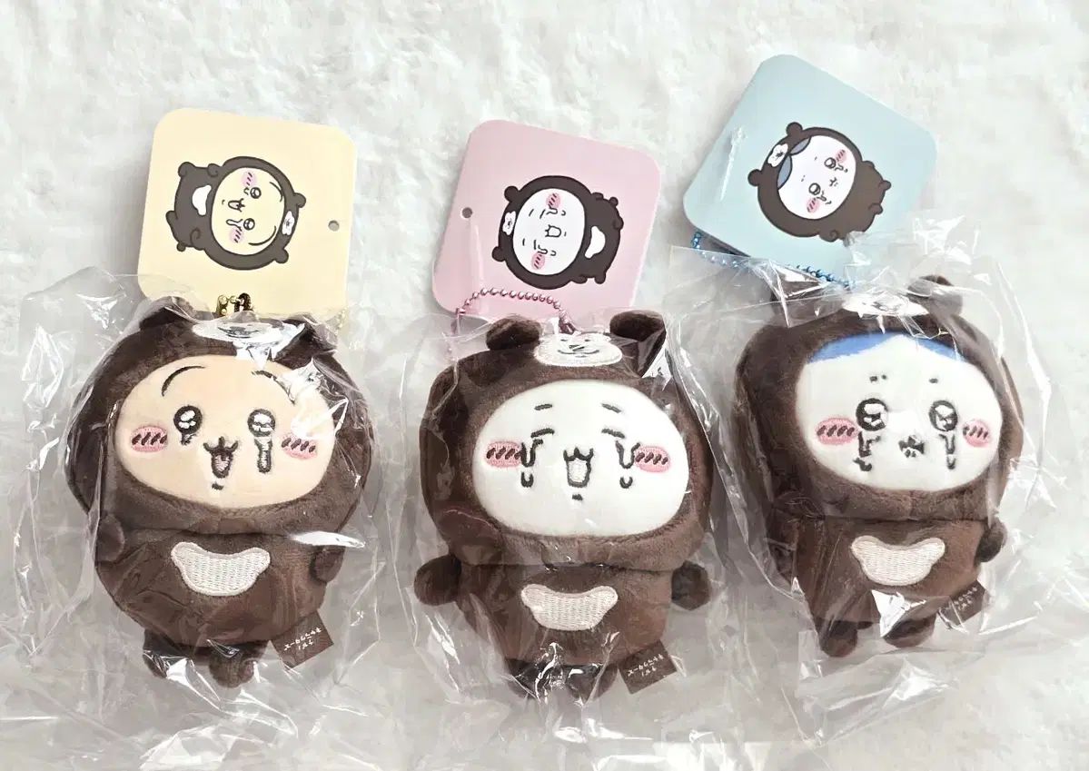 ちいかわ マレーグマ マスコット set うさぎ ハチワレ