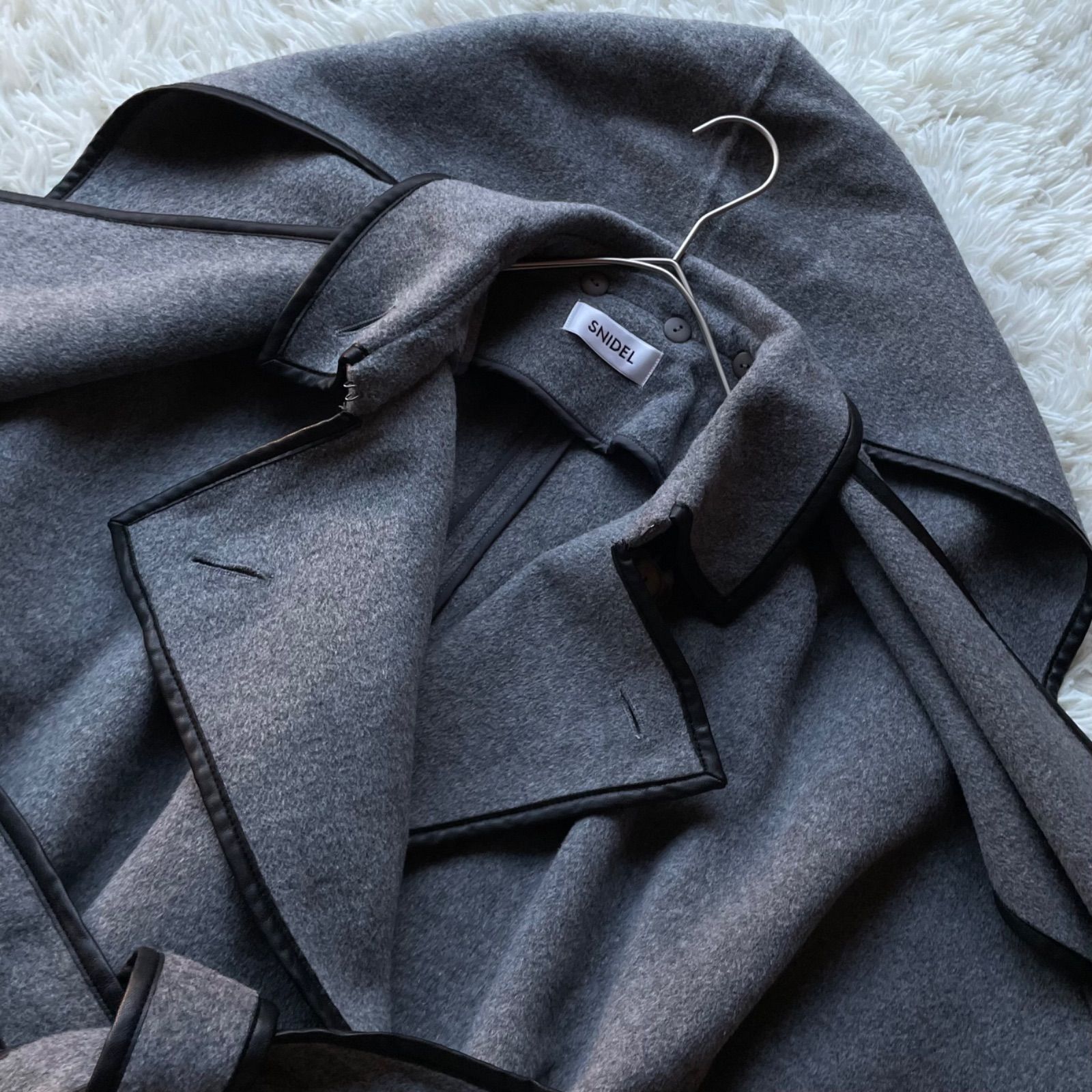 極美品 snidel ×新木優子 × Sweet トリプルコラボ ポンチョコート 8way