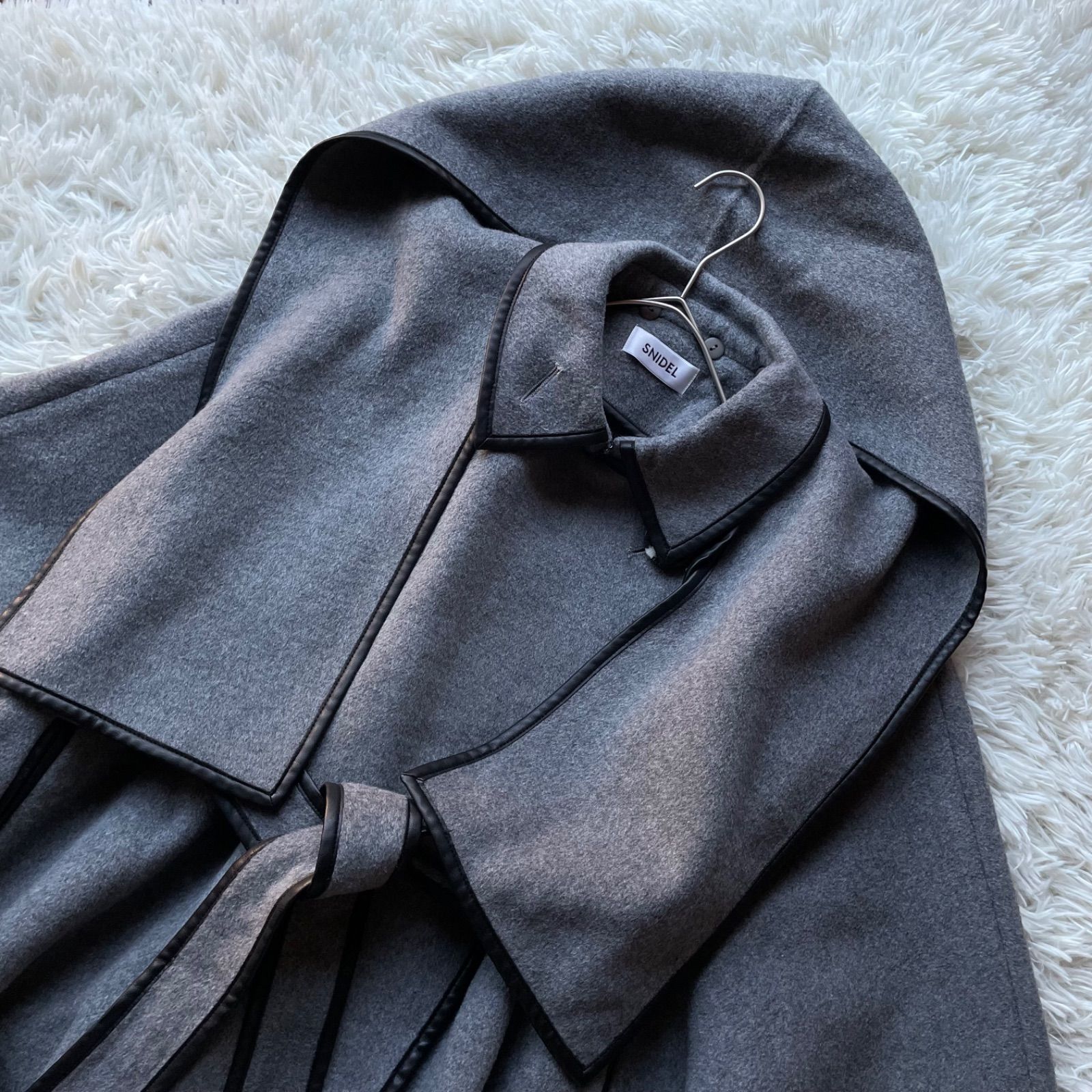 極美品 snidel ×新木優子 × Sweet トリプルコラボ ポンチョコート 8way