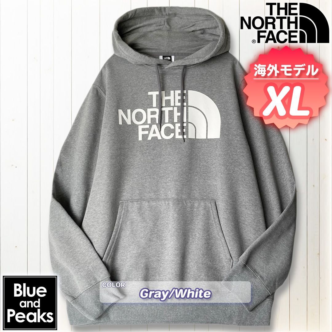 THE NORTH FACE パーカー Half Dome Hoodie カラー Gray|White サイズ XL