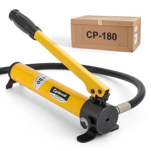 ccハンドポンプ70 Mpa手動式油圧ポンプ長さ0.8 Mホース付きマニュアル油圧式ポンプ持ち上げ 曲げ 矯正 切断 リベット締め 組み立て 分解および建築工事 軍事建設などに