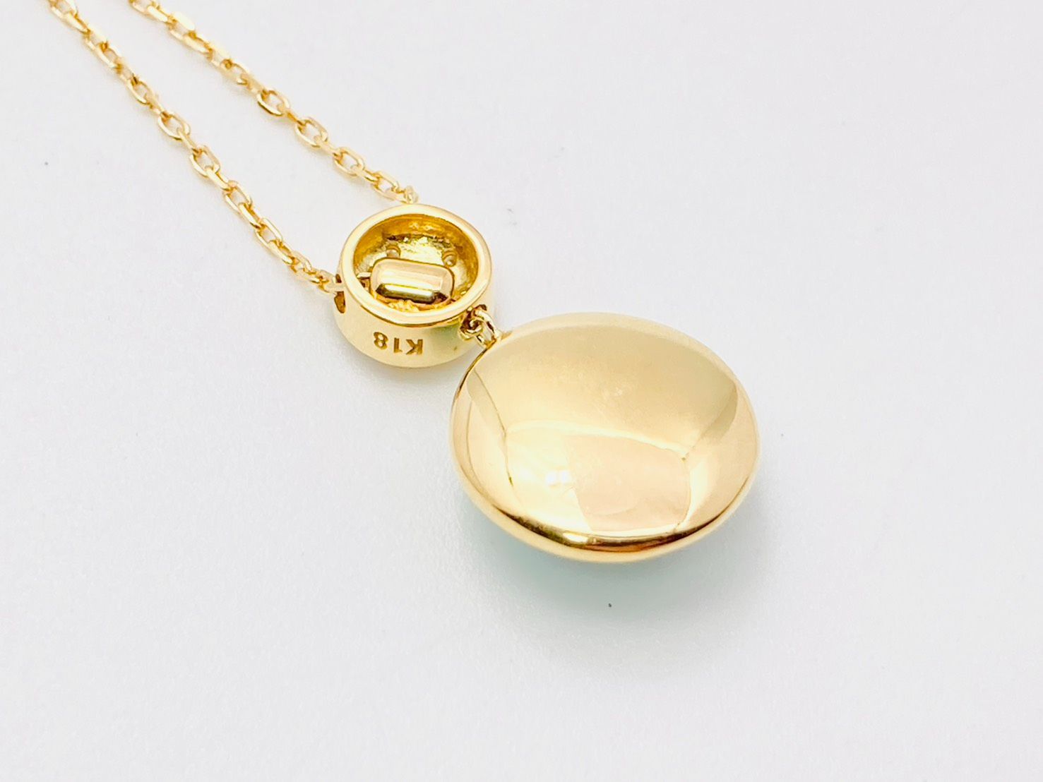 ☆VENDOME AOYAMA ヴァンドーム青山 K18YG セルクルブルーシエル