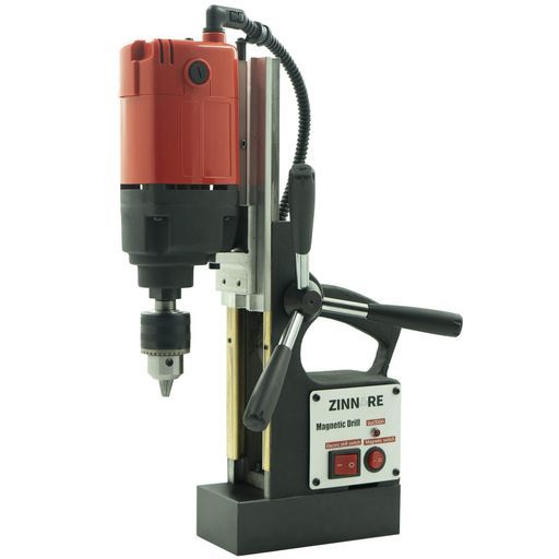 zinnore磁気ドリルスタンド磁気ボール盤マグネット式ドリル携帯式磁気応用穴あけ機穴あけ能力140 mm
