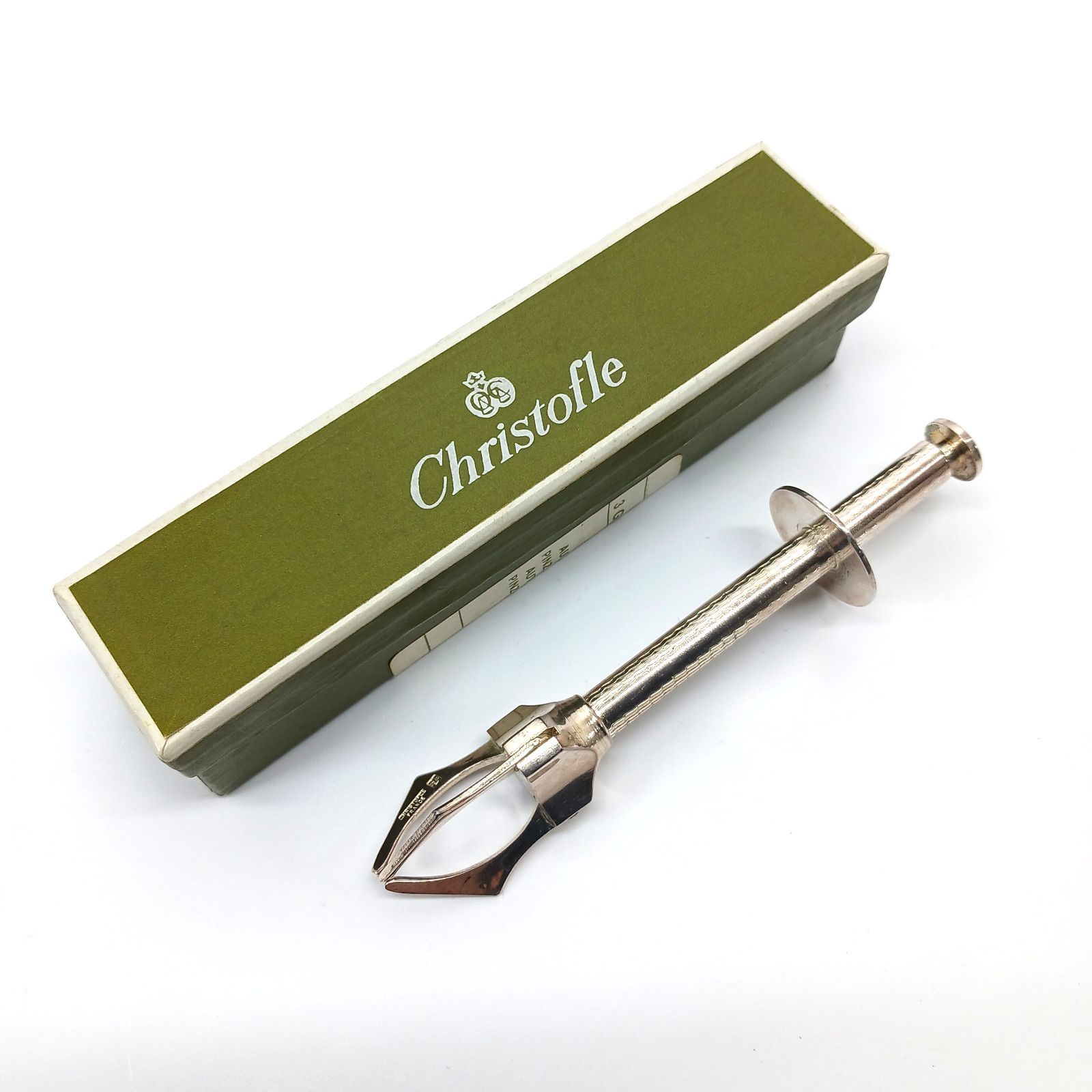 クリストフル　シルバー　トング Christofle クリストフル シュガートング クリストフルシルバー - メルカリ