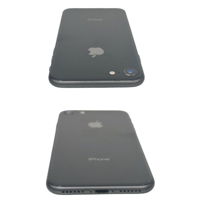 Apple iPhone 8 64GB MQ782J/A au ○判定 ブラック スマートフォン