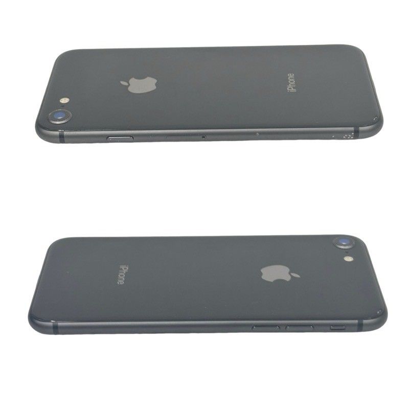 Apple iPhone 8 64GB MQ782J/A au ○判定 ブラック スマートフォン