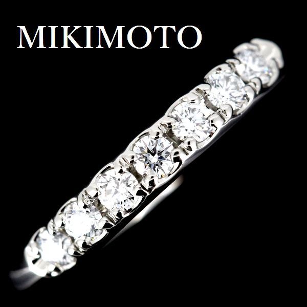 【専用】美品 ミキモト MIKIMOTO Pt950 リング ダイヤ MIKIMOTO ミキモト Pt950 プラチナ リング ダイヤモンド0.35ct 一粒石