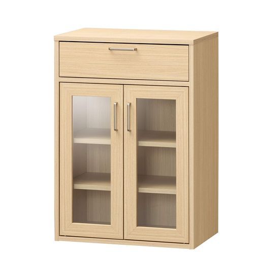 白井産業 食器棚 カップボード キッチン収納 ガラスキャビネット 白井産業(Shirai) 食器棚 カップボード キッチン収納 ガラス