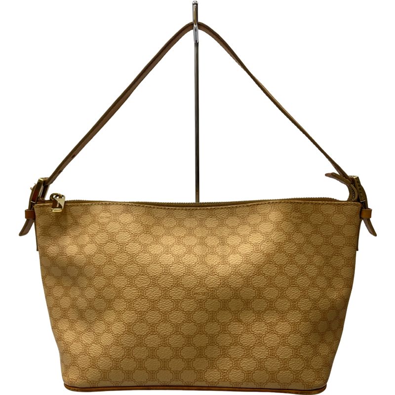 CELINE アクセサリーポーチ マカダム柄 ベージュ - メルカリ