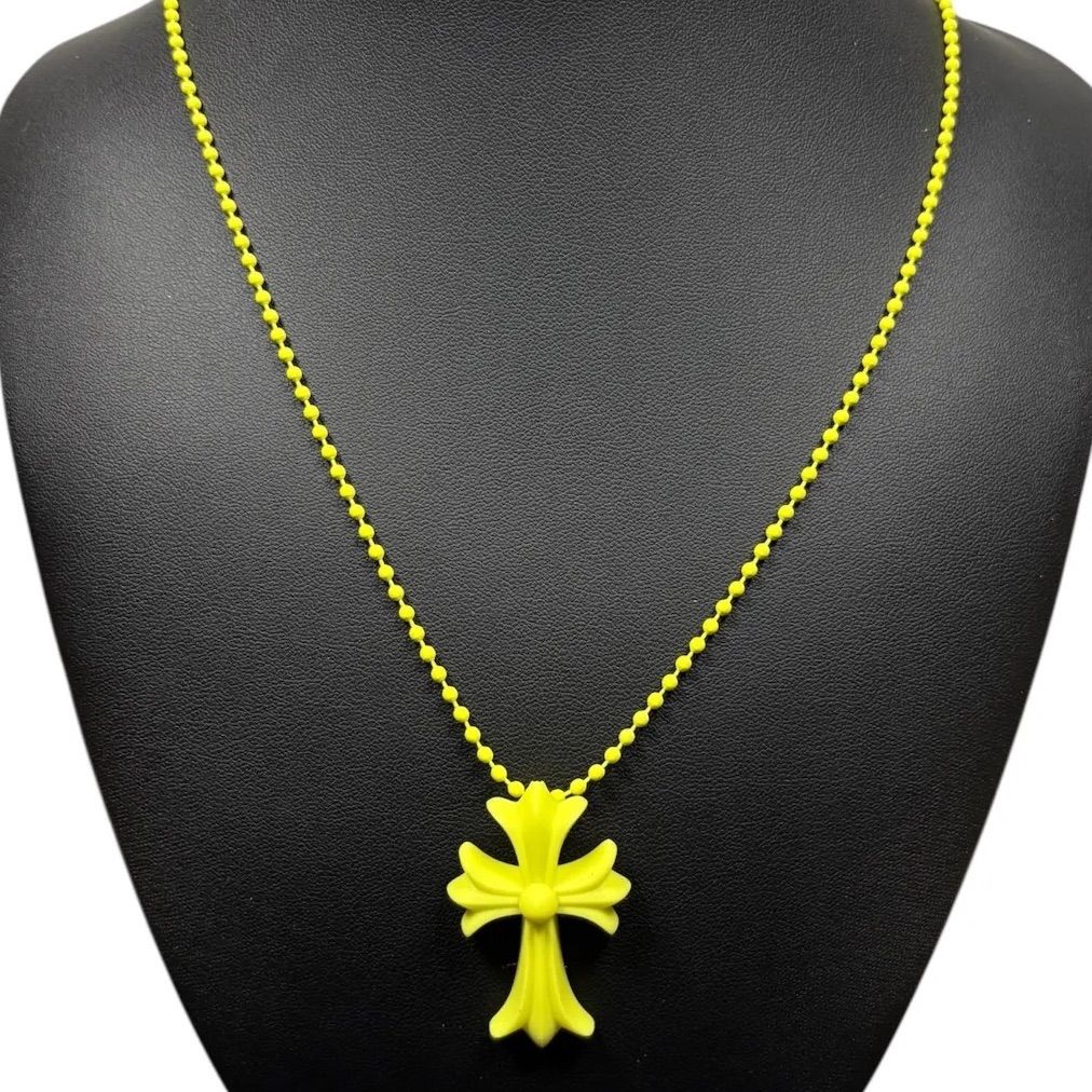 2025 chrome hearts シリコンラバー　ネックレス　YELLOW 2025 chrome hearts シリコンラバー ネックレス YELLOW 新品未使用品
