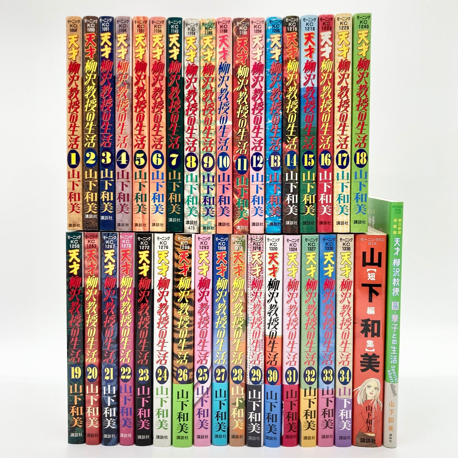 ●超特価・美品・天才柳沢教授の生活 全24巻セット・著者 山下和美 Amazon.co.jp: 天才柳沢教授の生活 第1期全8巻セット (講談社漫画文庫