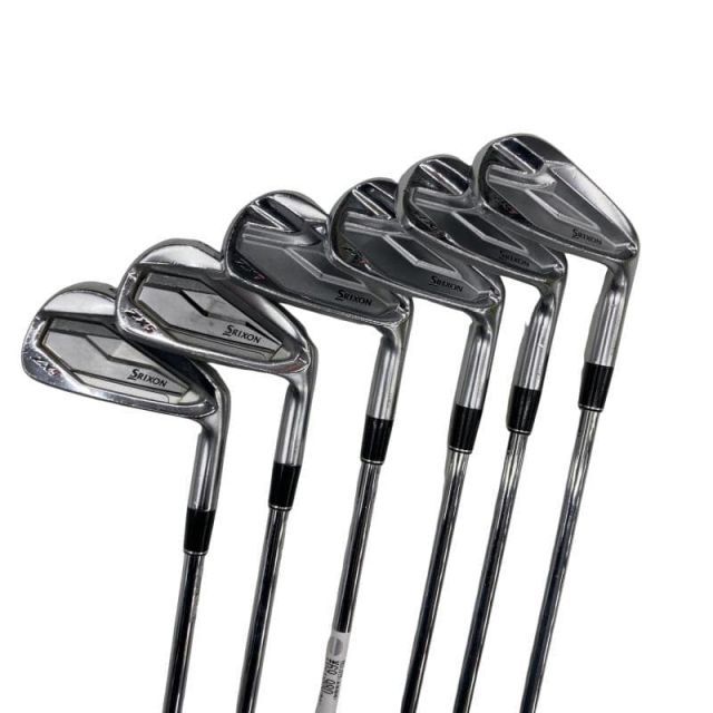 中古】 ダンロップ SRIXON ZX7 6S アイアンセット IR 純正特注シャフト
