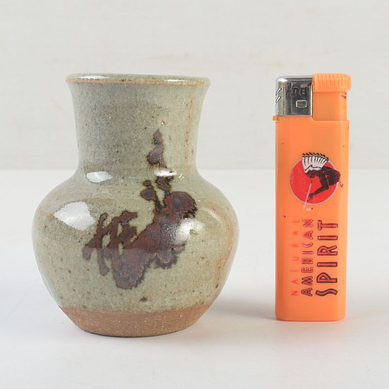 茶道具 唐津焼 内山仙鶴作 茶入 仕覆付 共箱 V S581 - メルカリ