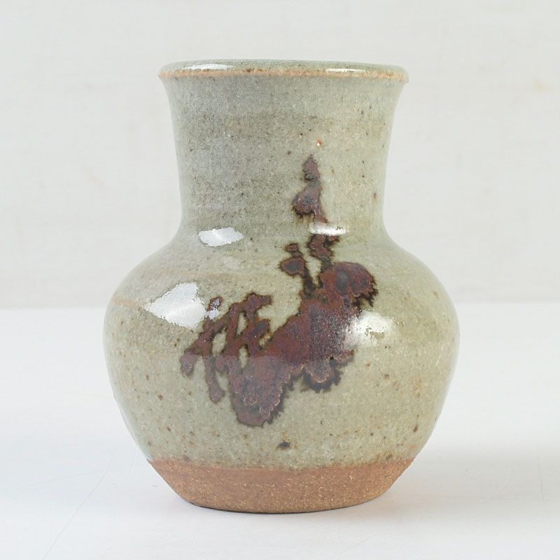 茶道具 唐津焼 内山仙鶴作 茶入 仕覆付 共箱 V S581 - メルカリ