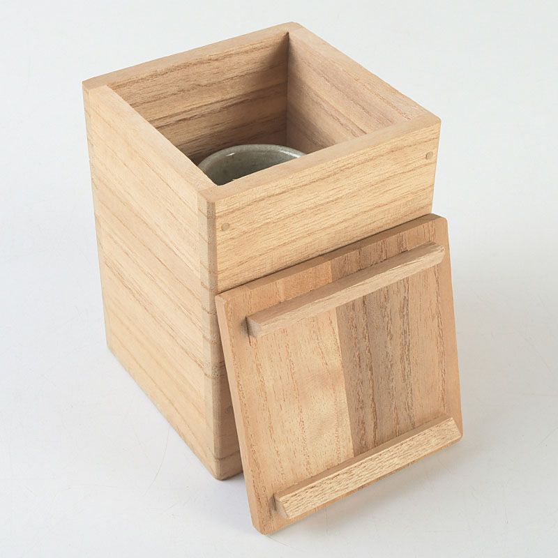 茶道具 唐津焼 内山仙鶴作 茶入 仕覆付 共箱 V S581 - メルカリ