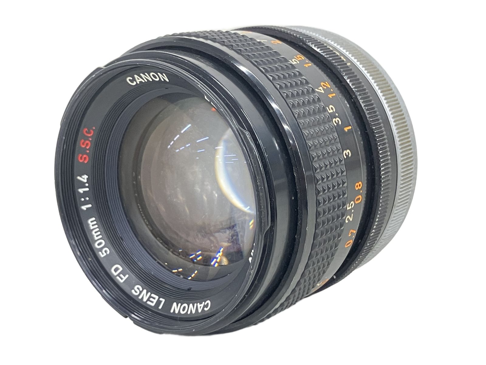 CANON キャノン FD 50mm 1:1.4 S.S.C レンズ カメラ ジャンク
