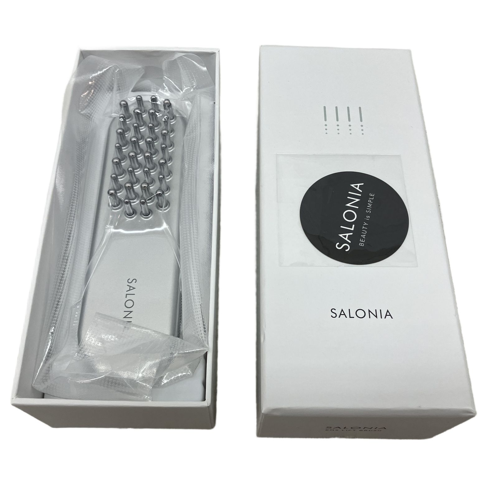 SALONIA SAL22206SL EMSリフトブラシ 電気ブラシ 頭皮ケア フェイス