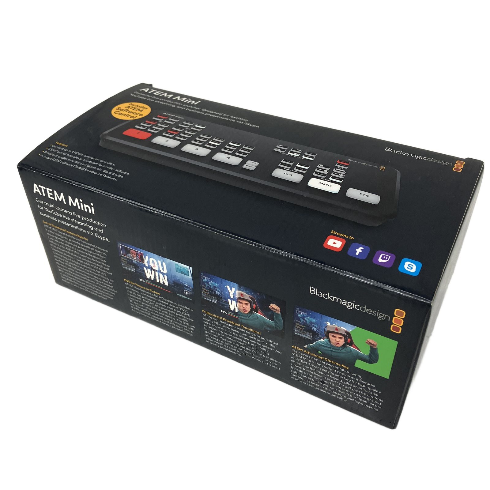 Blackmagic Design ATEM MINI ライブプロダクションスイッチャー 配信