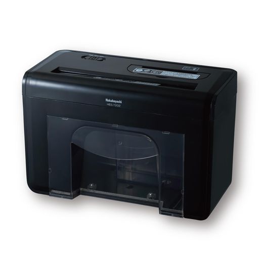 ナカバヤシシュレッダー家庭用卓上電動CD・DVDクロスカットコンパクト