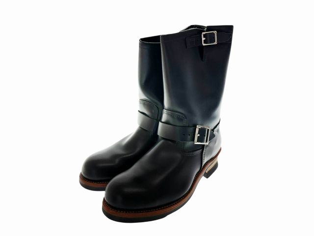 レッドウィング REDWING 2010年製 2268 エンジニアブーツ レザー US 9 1|2 ブラック ブランド古着ベクトル ▲ 260108