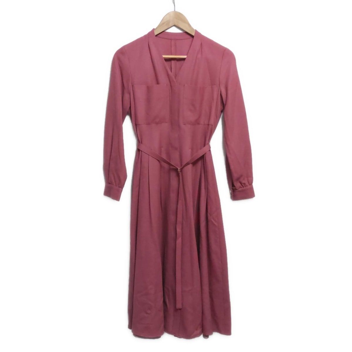 ANAYI(アナイ) ワンピース サイズ38 M レディース - ピンク Vネック