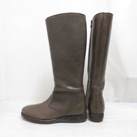 ヨーガンレール JURGEN LEHL 美品 レザー ロング ブーツ サイド