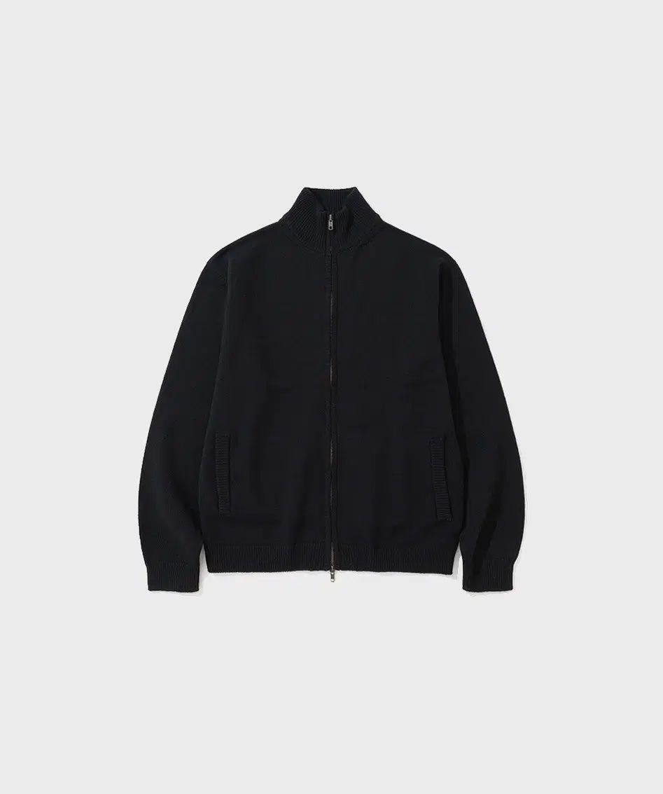 マイ ライブラリー 124 カバー ニットジャケット ニットジップアップ