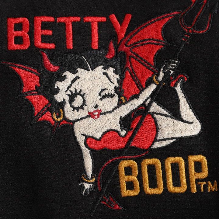 The BRAVE-MAN ベティブープ ボアボンディング ZIP パーカー BBB-2459