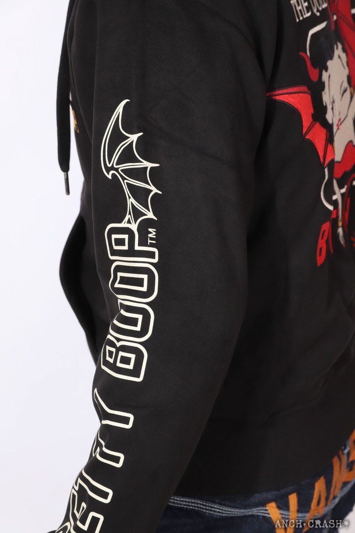 The BRAVE-MAN ベティブープ ボアボンディング ZIP パーカー BBB-2459