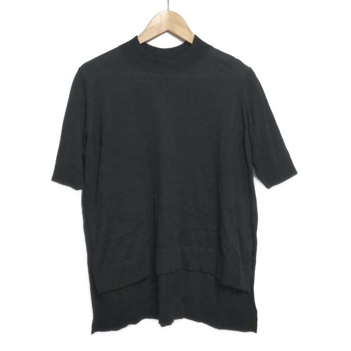 ♥ENFÖLD♥エンフォルド♥ブラックフリルチュニック極美品38 ENFOLD(エンフォルド) チュニック サイズ38 M レディース - 黒 クルー