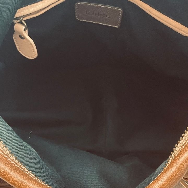Chloe クロエ パラティ ショルダーバッグ 2way レザー ブラウン - メルカリ