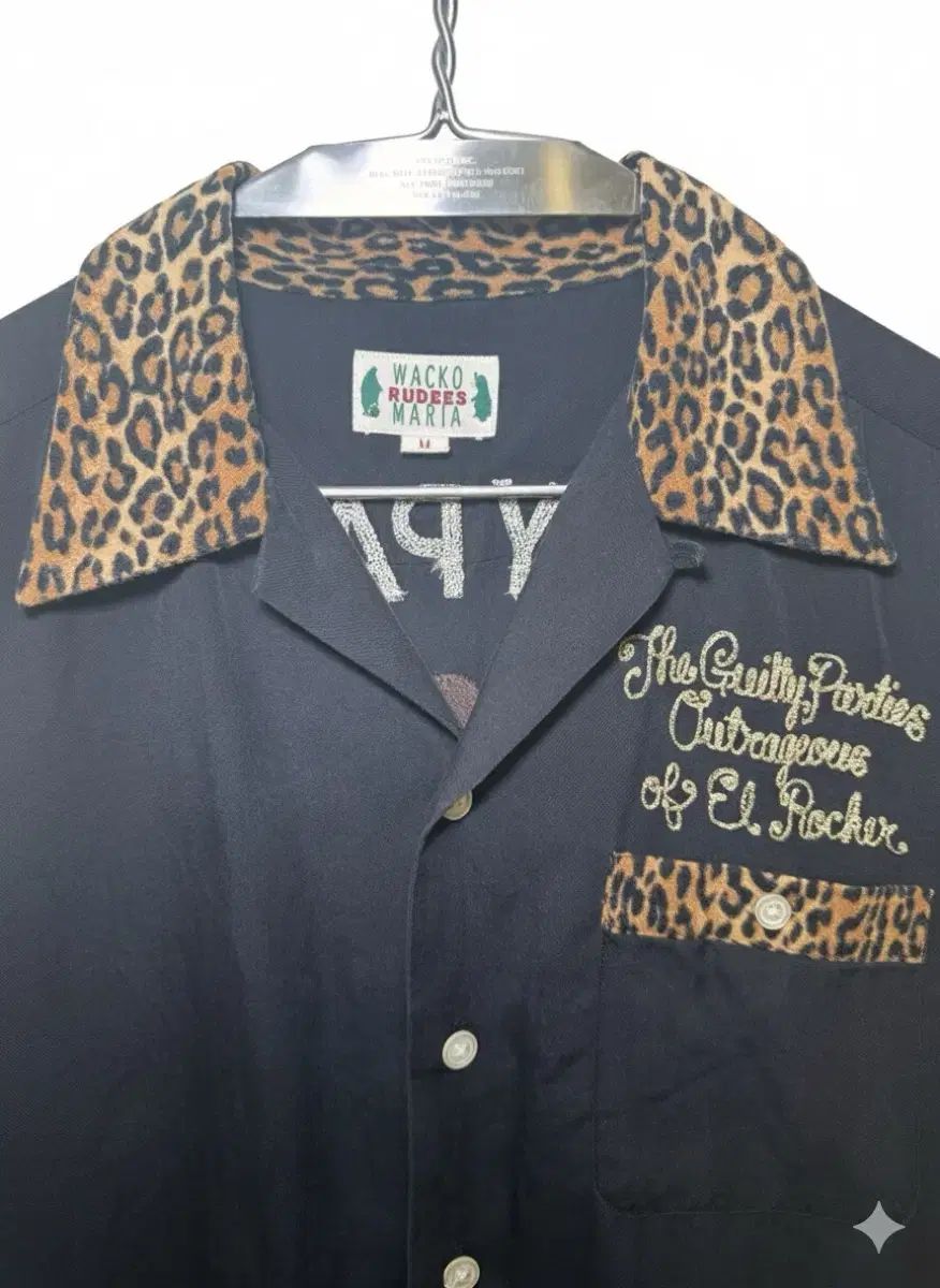 ワコマリア レオパードシャツ 値段交渉可 WACKO MARIA/LEOPARD