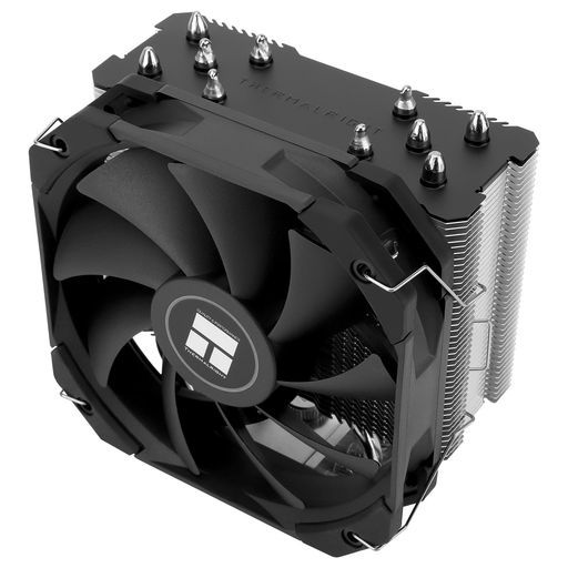 ThermalrightAssassinKing120MINIV2CPUエアクーラー、AK120MINIV2、1500RPM速度、5ヒートパイプ、120mmPWMサイレントファンCPUクーラー、高さ135mm、AMDAM4AM5/
