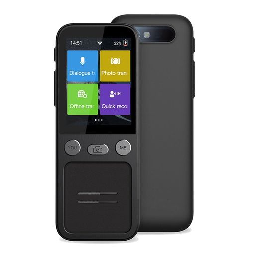 WiFi 接続付きスマート音声翻訳機: 134 言語対応の音声写真翻訳デバイス、10 か国対応のオフライ WiFi接続付きスマート音声翻訳機:134言語対応の音声写真翻訳デバイス