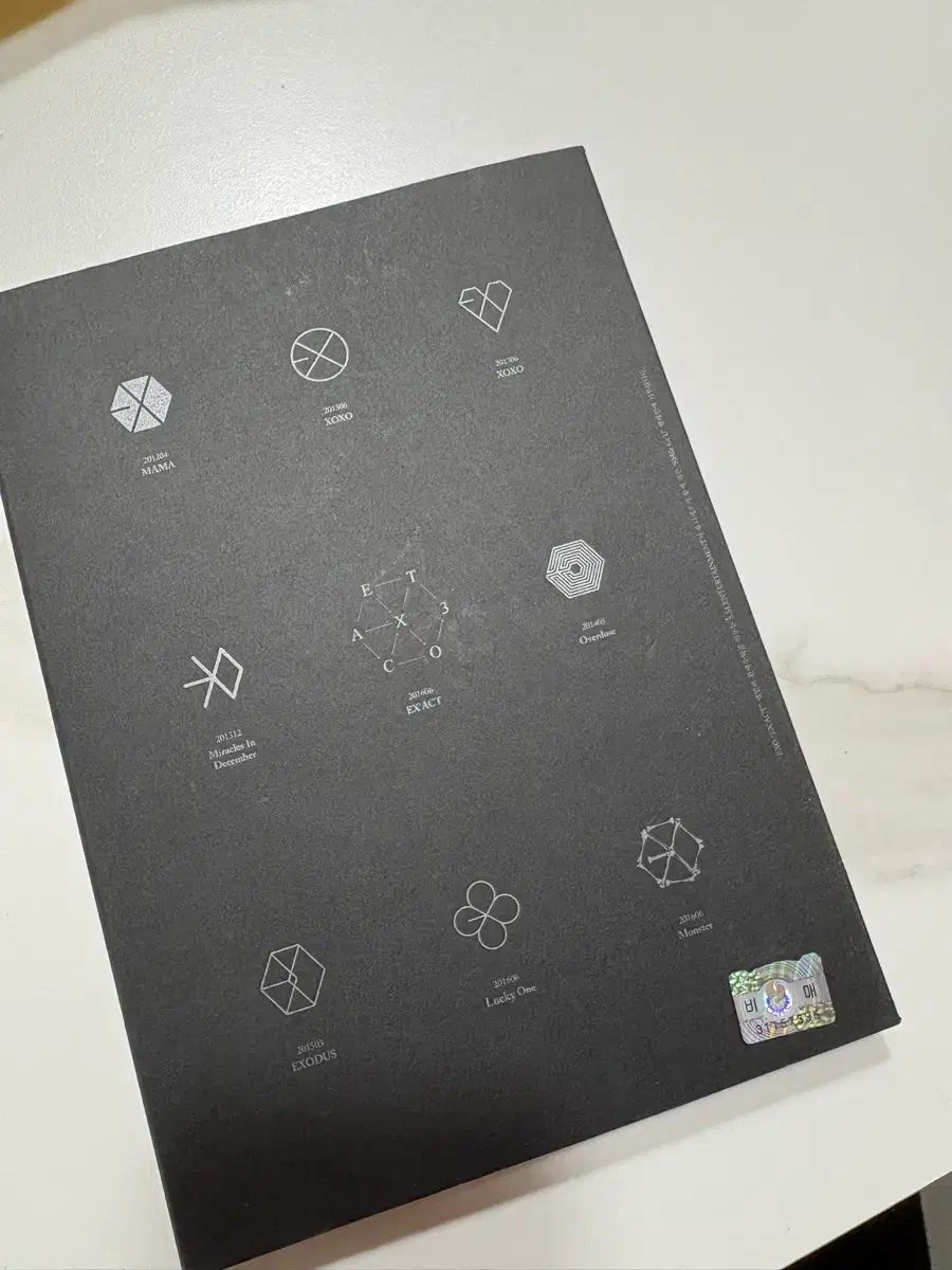 EXO（エクソ）EXACT アルバム サイン入り アルバム 出品 (トレカあり