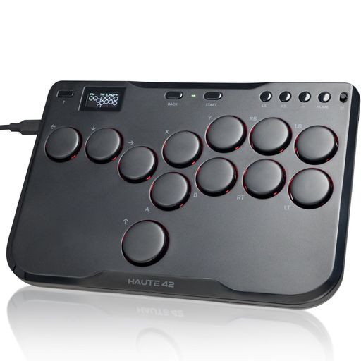 テレビゲーム Haute42 HAUTEPAD M Ultraレバーレス アーケードスティック