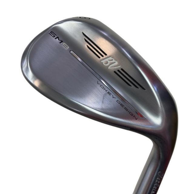 【中古ゴルフクラブ】タイトリスト　Vokey　ボーケイ SM9 TOUR CHROME ウェッジ Aerotech SteelFiber fc80　シャフト：Aerotech SteelF… 中古】 タイトリスト VOKEY SPIN MILLED SM9 ツアークロム 58°/12°D