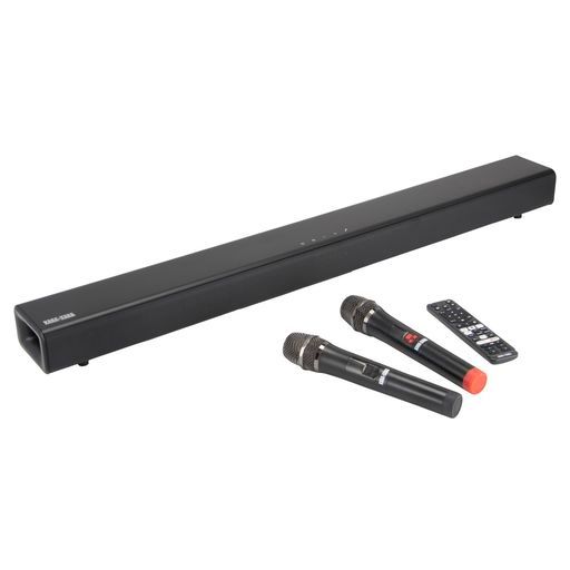 家庭用カラオケセット「KARAxKARA」カラオケマイク2本付属20000曲以上