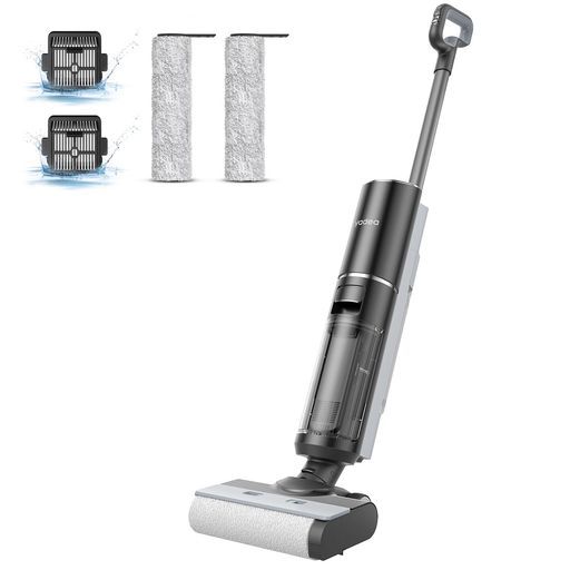 水拭きx乾拭きx吸引】YadeaShinePro8水拭き掃除機スティッククリーナー