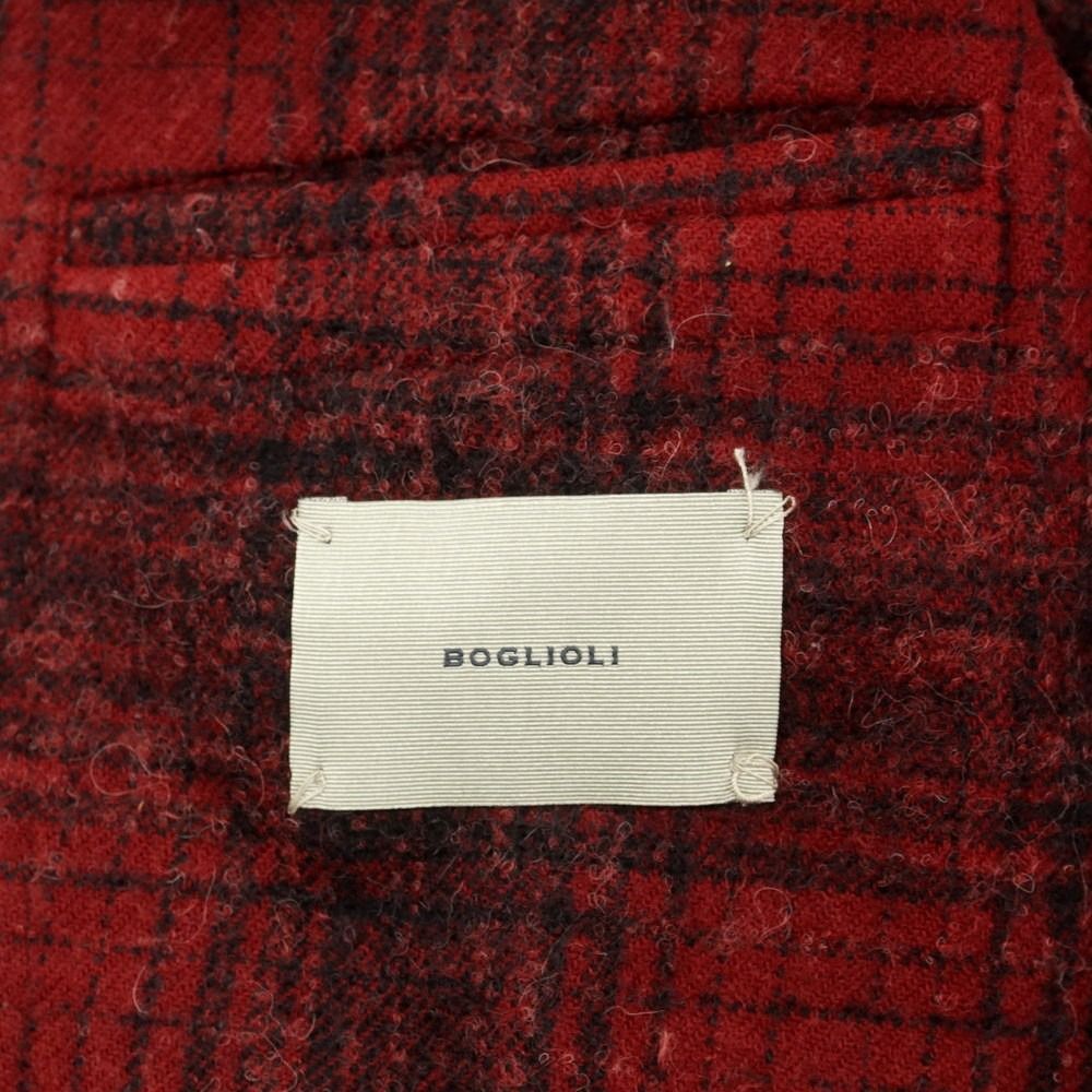中古】ボリオリ BOGLIOLI K.JACKET ウールアルパカナイロン チェック