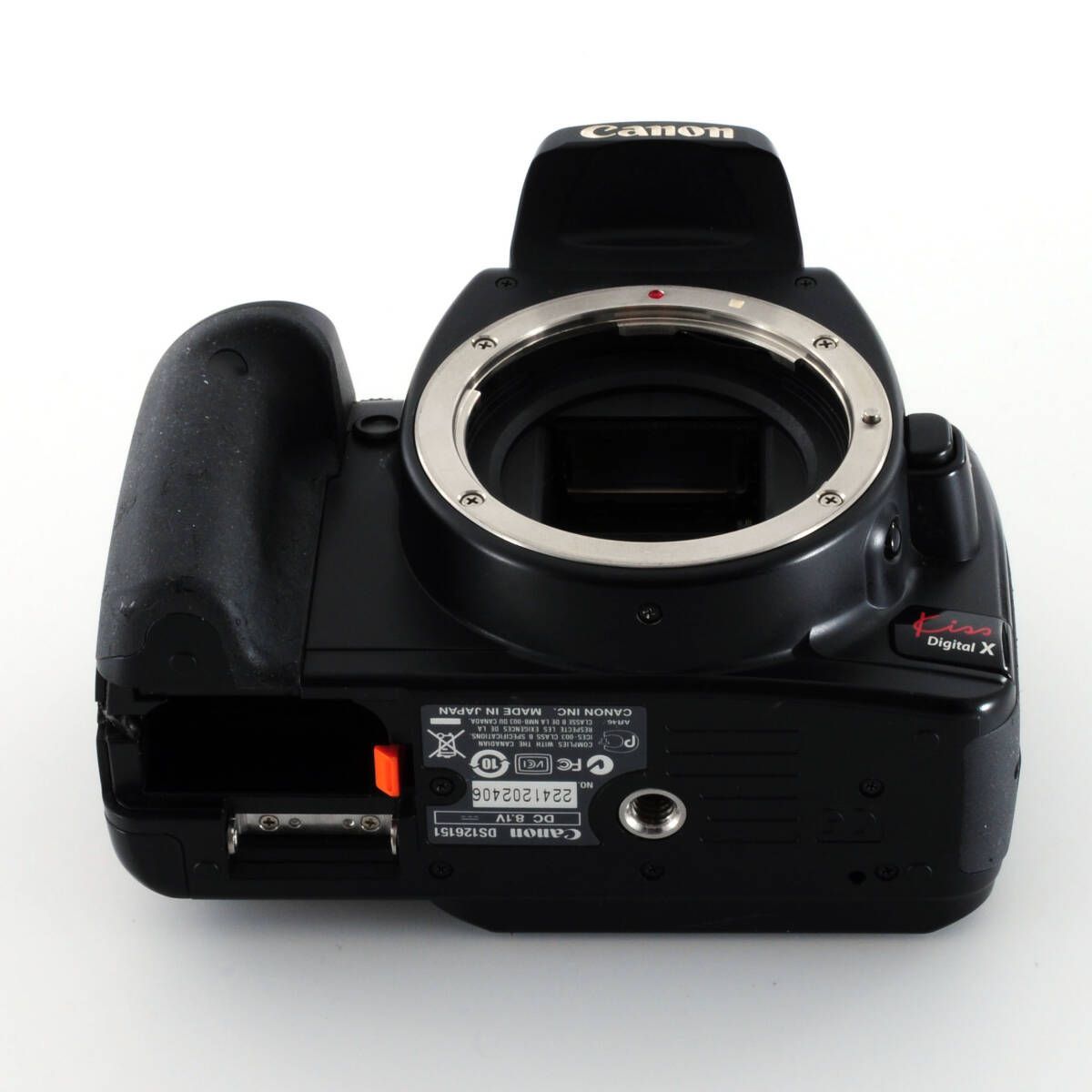 Canon EOS Kiss Digital X バッテリーグリップ付き キヤノン】Canon EOS Kiss Digital X デジタル一眼レフ + バッテリー