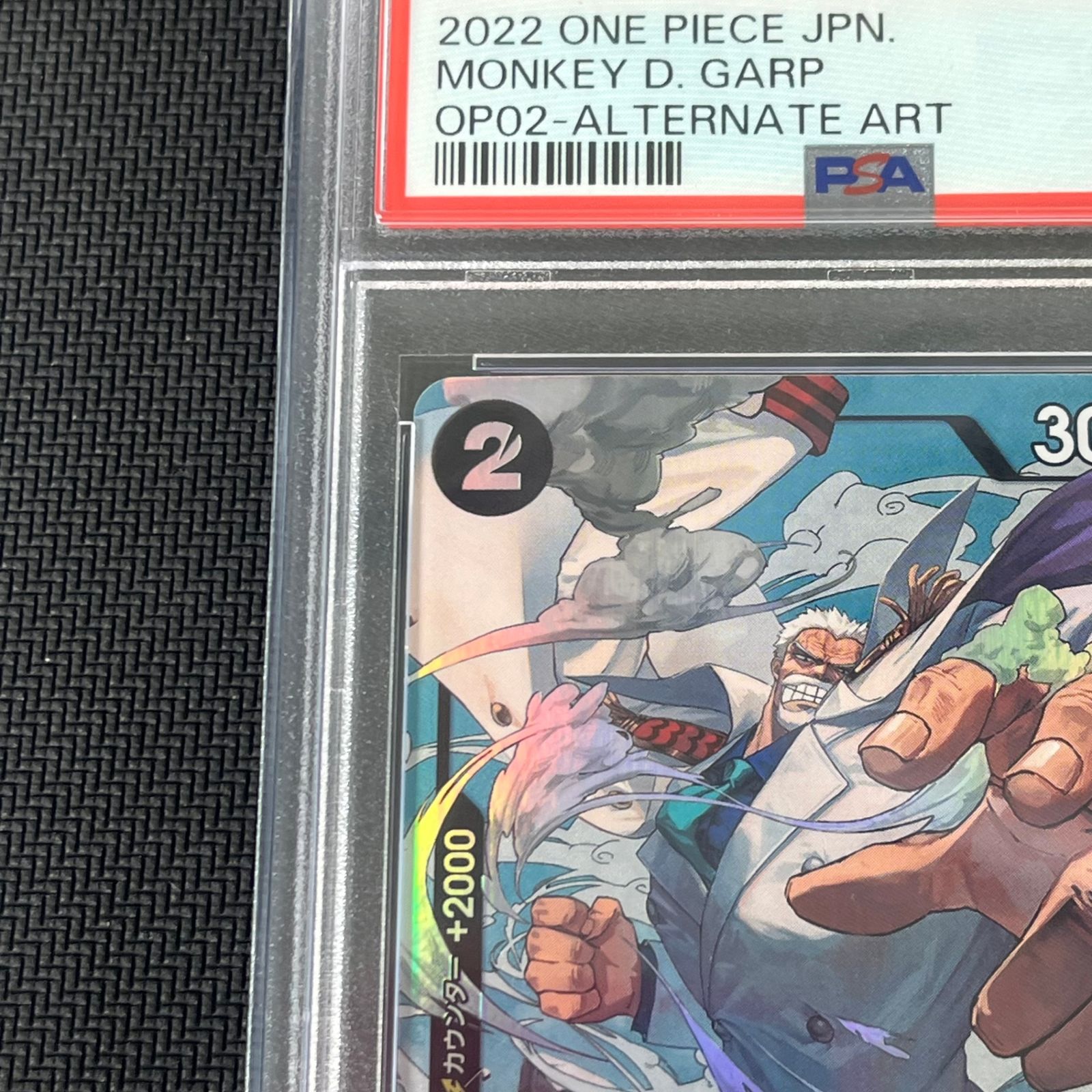 PSA10 ワンピカード モンキー・D・ガープ R レア パラレル OP02/115P1
