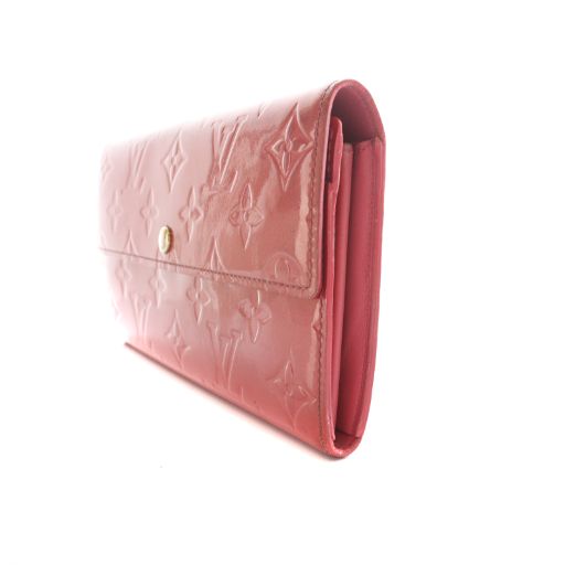 ルイヴィトン LOUIS VUITTON ポルトフォイユ サラ モノグラムヴェルニ