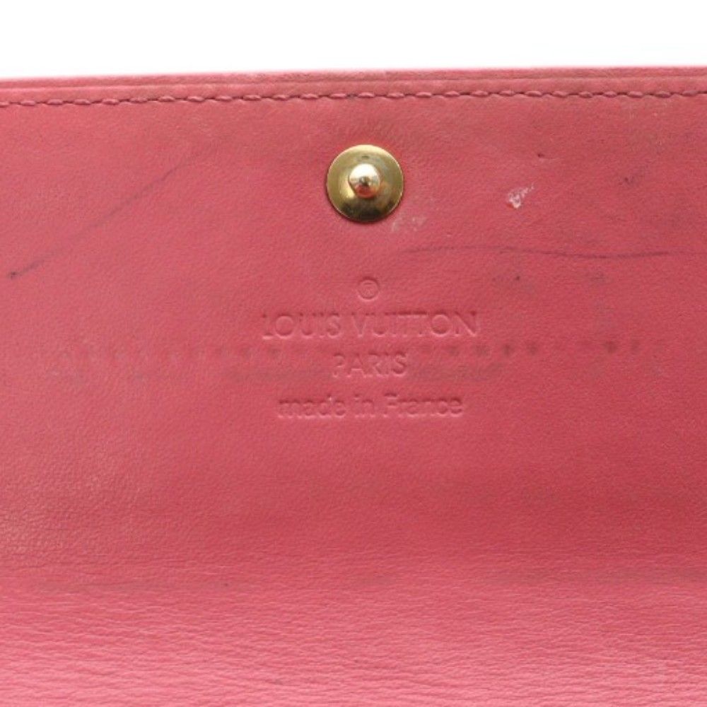 ルイヴィトン LOUIS VUITTON ポルトフォイユ サラ モノグラムヴェルニ