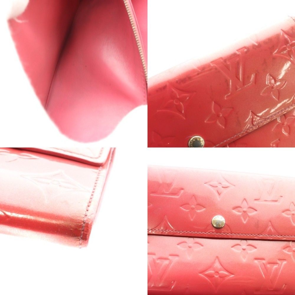 ルイヴィトン LOUIS VUITTON ポルトフォイユ サラ モノグラムヴェルニ