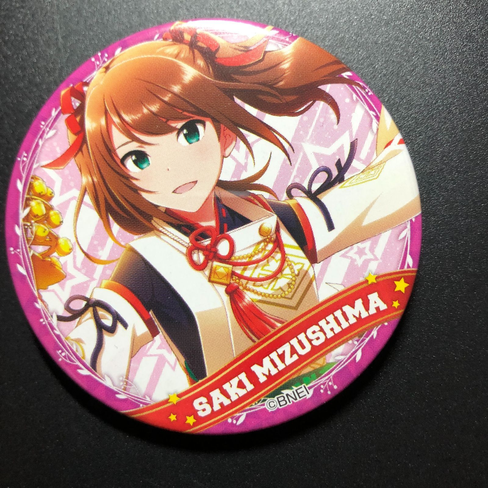 水嶋咲　缶バッジ アイドルマスター 缶バッジ 東急ハンズ限定 水嶋咲 sideM アイマス